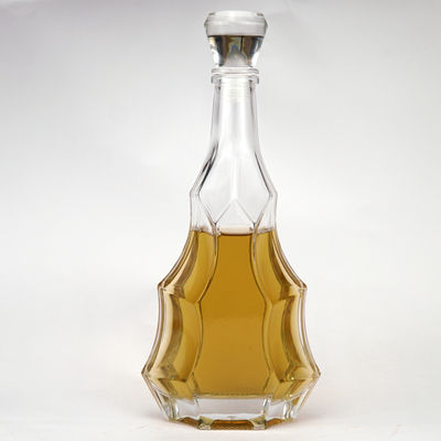 Garrafa industrial de vidro para vinho Rum Gin Vodka Tequila Vinho de design mais recente