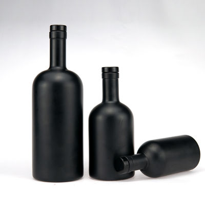 Garrafa de vidro para Vodka Spirit Whisky Gin Liquor 200ml 375ml 500ml 700ml 750ml Perfeito