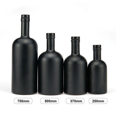 Garrafa de vidro para Vodka Spirit Whisky Gin Liquor 200ml 375ml 500ml 700ml 750ml Perfeito