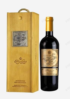 Caixa de papel de embalagem de garrafas de vinho vermelho de couro simples para caixa de presente de vinho de madeira personalizada