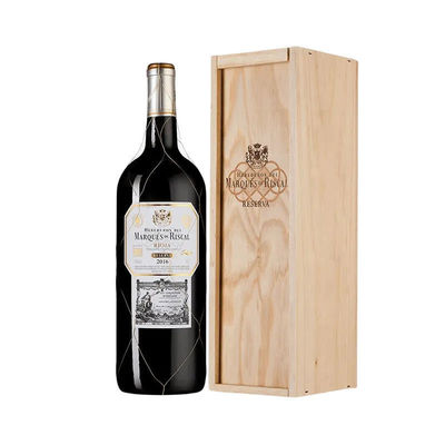 Embalagem de papelão para garrafas de vinho/água de whisky Caixa de presente com Eva personalizada dentro