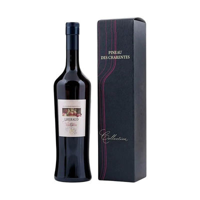Embalagem de papelão para garrafas de vinho/água de whisky Caixa de presente com Eva personalizada dentro
