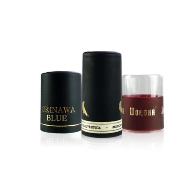 002 Três materiais Película encolhida por calor para vedação de garrafas de vinho Água mineral, tequila