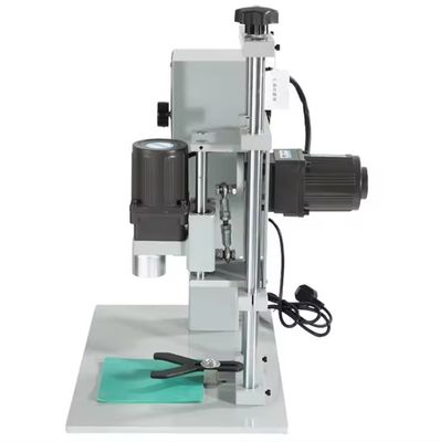 DDX-450 Máquina de vedação espiral de tampa de garrafa de vidro de alumínio semiautomática manual para utilização