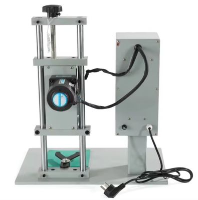 DDX-450 Máquina de vedação espiral de tampa de garrafa de vidro de alumínio semiautomática manual para utilização
