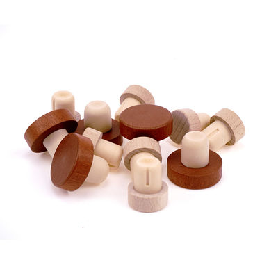 Top Bar Top Stopper de alumínio em forma de T para garrafas de vidro de forma personalizada