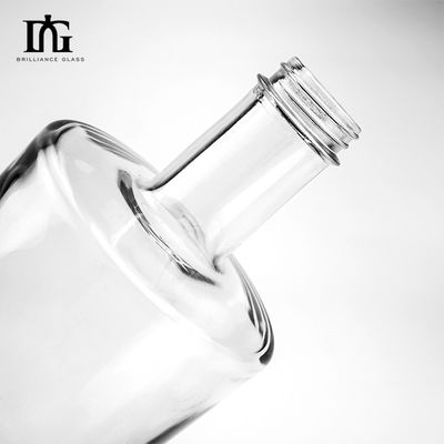 Garrafas de vidro de 750 ml para bebidas elegantes e de estilo