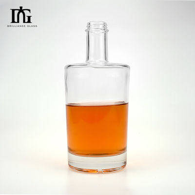 Garrafas de vidro de 750 ml para bebidas elegantes e de estilo