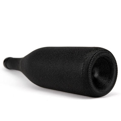 Garrafa de vinho de vidro de cor fosca personalizada 750ml 50cl 75cl para geladeira redonda Vodka Liquor