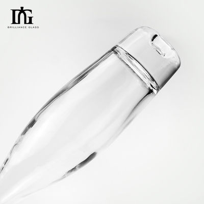 550 ml garrafa de vidro para whisky brandy vodka OEM/ODM aceitável e gravura manuseio da superfície