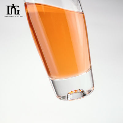 550 ml garrafa de vidro para whisky brandy vodka OEM/ODM aceitável e gravura manuseio da superfície