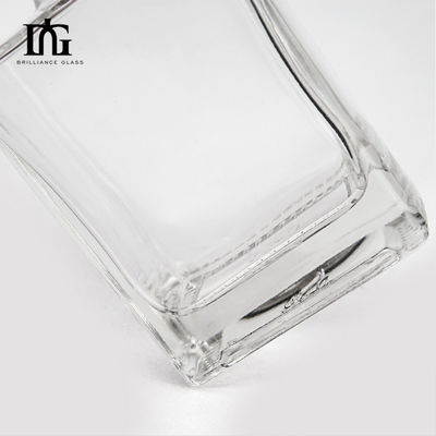 Garrafa de uísque de licor quadrado 500 ml/750 ml/1000 ml para bebidas carbonatadas