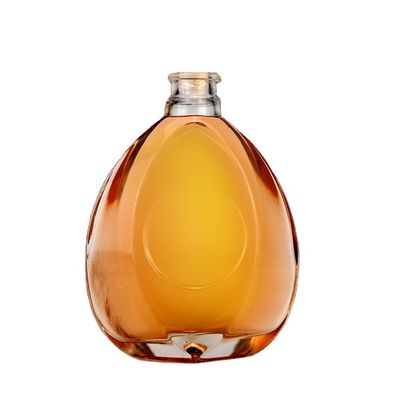 Top Fashion 700ml 1000ml 1L garrafa de vidro para Vodka Spirits Liquor Base Material vidro