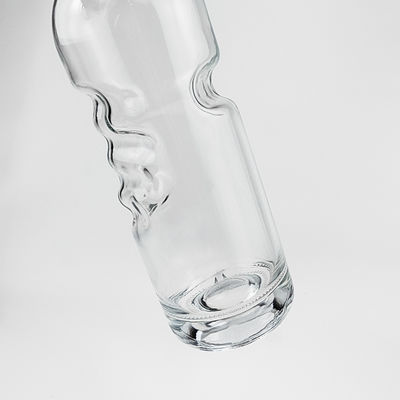 Garrafa de vidro de 750 ml para espíritos e vinhos