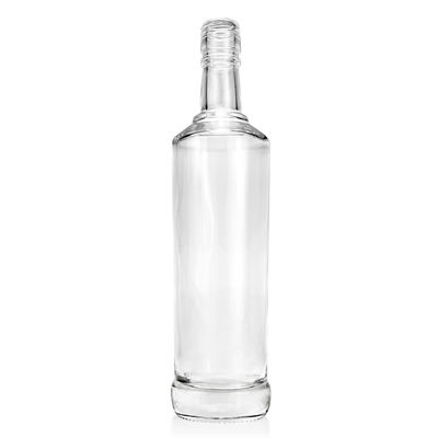 Gravação de superfície de manuseio garrafa de vidro para sumo de vinho rum Capacidade 500ml/700ml/750ml