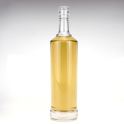 Gravação de superfície de manuseio garrafa de vidro para sumo de vinho rum Capacidade 500ml/700ml/750ml