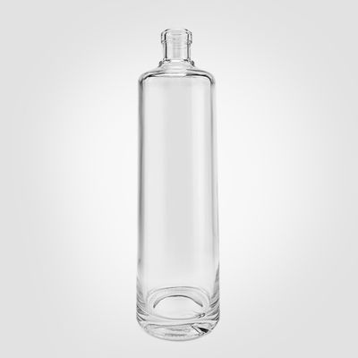Fornecido gratuitamente 750ml 700ml Popular Eco-Friendly Glass Bottle para Rum Gin Spirits