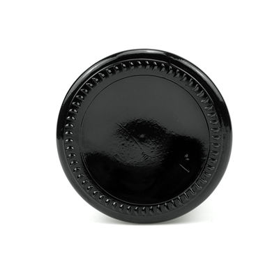 500 ml garrafa de vidro com tampa de parafuso para gin rum tequila uísque bebidas alcoólicas pintura negra