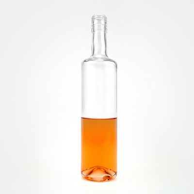 Garrafas de vinho de vidro de 700 ml e 70 cl para licores e bebidas feitas de vidro transparente reciclado