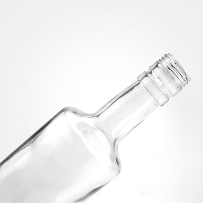 Garrafas de vinho de vidro de 700 ml e 70 cl para licores e bebidas feitas de vidro transparente reciclado