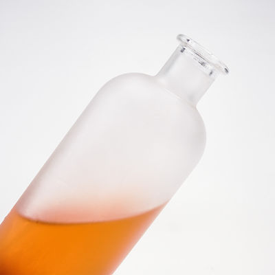 200ml 500ml 700ml 750ml Garrafa de vidro congelado para Vodka e Vinho Espiritoso Aceitável