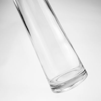 Garrafas de Tequila de vidro 500 ml com tampa de cortiça e material de colarinho de vidro