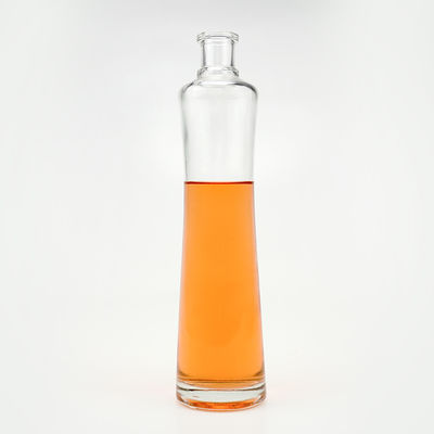 Garrafas de Tequila de vidro 500 ml com tampa de cortiça e material de colarinho de vidro