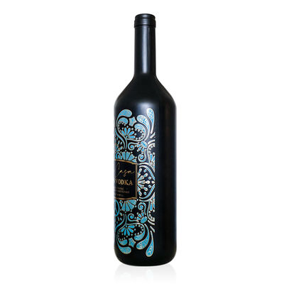 Impressão de logotipo personalizado Embalagens privadas Etiquetas de garrafas de vinho tinto