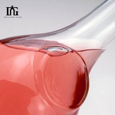 Logotipo Garrafa de vidro com cortiça para 1000ml 1500ml Suco Vinho Espiritoso Liquor Whisky Vodka