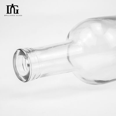 Garrafa de vidro de bebida garrafa vazia 700ml para licores colar material vidro da China