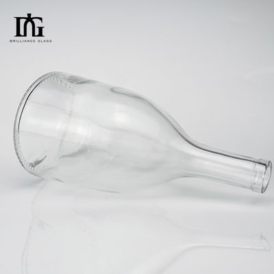 250 ml/500 ml/700 ml/750 ml Botão de vidro redondo de licor de capacidade com tipo de vedação CORK