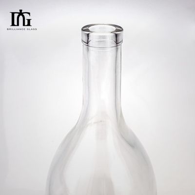 250 ml/500 ml/700 ml/750 ml Botão de vidro redondo de licor de capacidade com tipo de vedação CORK
