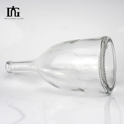 250 ml/500 ml/700 ml/750 ml Botão de vidro redondo de licor de capacidade com tipo de vedação CORK