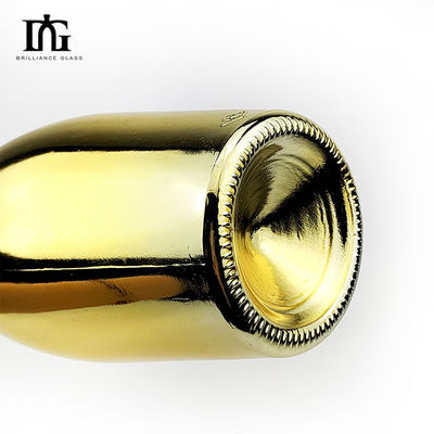 700ml 750ml Bebidas Industriais garrafa de vidro electroplated com customização de cortiça