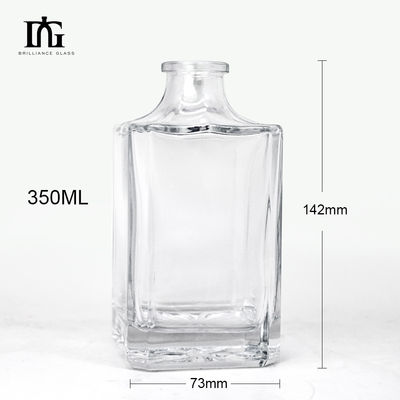 200 ml 350 ml 500 ml 700 ml 1000 ml Garrafa de vidro gravado para garrafa de tequila de luxo