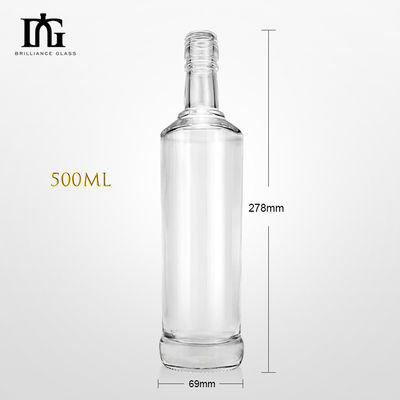 500 ml 700 ml garrafa de vidro transparente de licor com escorpião no interior excepcional e durável