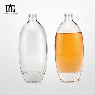 500 ml/700 ml/750 ml Capacidade Super Flint garrafa de vinho recipiente de vidro para bebidas energéticas
