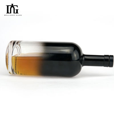 Material do colarinho de vidro 500ml 700ml 750ml Botas de vodka para bebidas