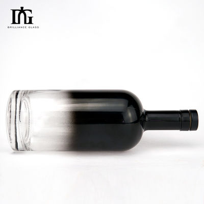 Material do colarinho de vidro 500ml 700ml 750ml Botas de vodka para bebidas