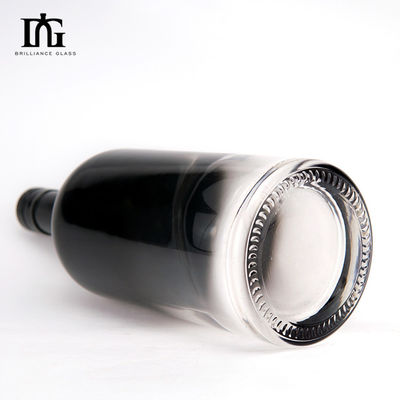 Material do colarinho de vidro 500ml 700ml 750ml Botas de vodka para bebidas