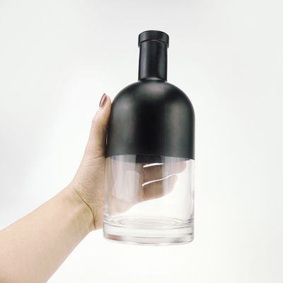 Garrafas de vidro para Vodka Gin Whisky Vinho Espiritoso Garrafa de Bebidas recipiente 750ml Vazio