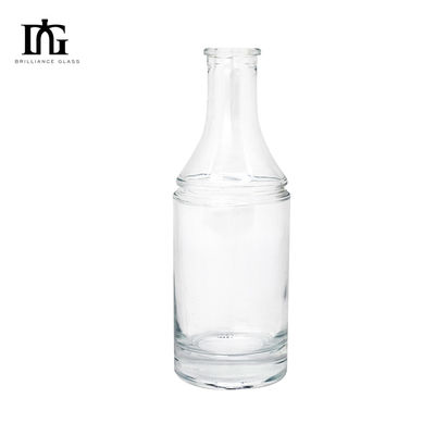 Garrafa de vidro com rolha de cortiça e capacidade de 250 ml/350 ml/500 ml/550 ml/650 ml/700 ml/750 ml