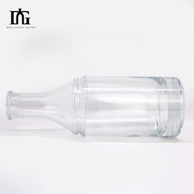 Garrafa de vidro com rolha de cortiça e capacidade de 250 ml/350 ml/500 ml/550 ml/650 ml/700 ml/750 ml