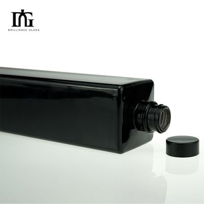 Garrafas de vidro de baixo MOQ para Vodka Whisky Rum Gins em 500ml 700ml 750ml Tamanhos