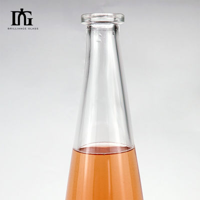 Bottle de vidro para vodka e uísque 500ml 700ml 750ml Capacidade