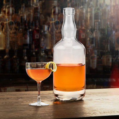 Bebidas Energéticas Garrafa de vidro com tampa de guala e rolha de poliéster 1000 ml 750 ml 700 ml 500 ml