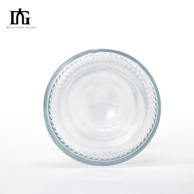 Garrafas Directas de 500 ml de vidro transparente e vazio para bebidas alcoólicas com rolha e tampa de parafuso
