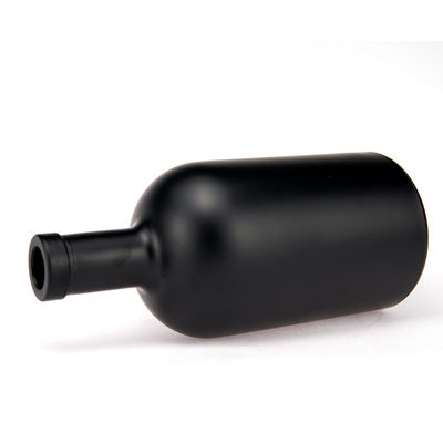 Garrafa de vidro de vodka de Bordeaux personalizada de 500 ml com manuseio de superfície de pintura