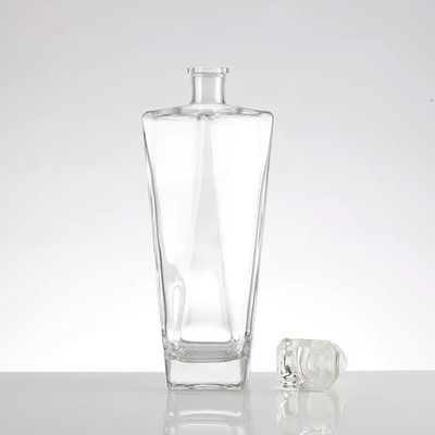 350 ml 500 ml 750 ml Forma única Design personalizado Álcool Vodka Gin Tequila Garrafas de vidro
