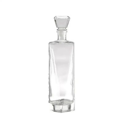 350 ml 500 ml 750 ml Forma única Design personalizado Álcool Vodka Gin Tequila Garrafas de vidro